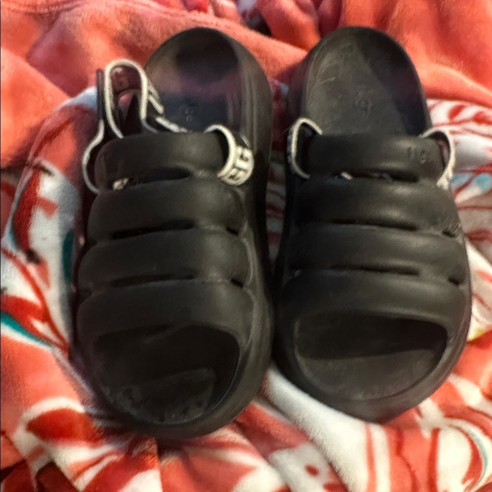 Ugg Black Slide Sandals